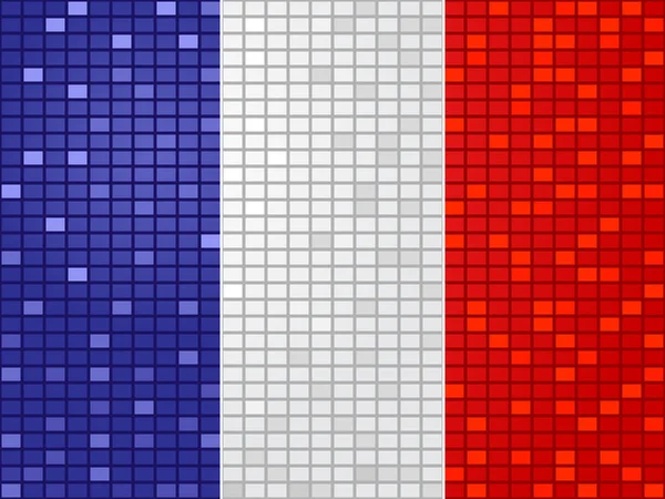 프랑스 국기 — 스톡 벡터