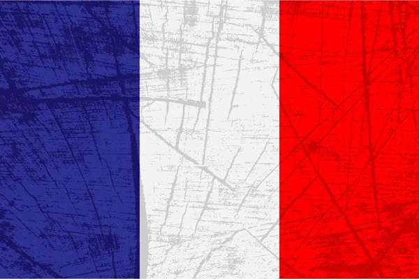 Bandeira de France — Vetor de Stock