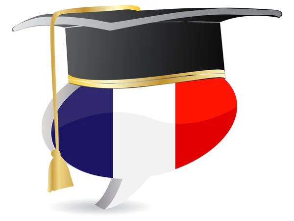 France graduation — Stock Vector