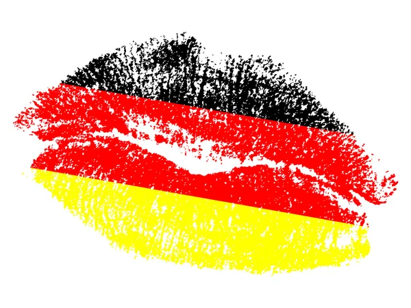 Duitse kus — Stockvector