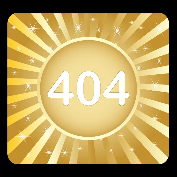 404 Hibák — Stock Vector
