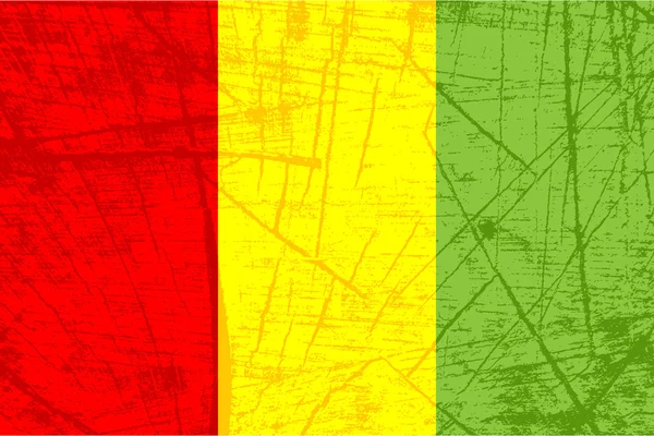 Bandera de Guinea — Archivo Imágenes Vectoriales