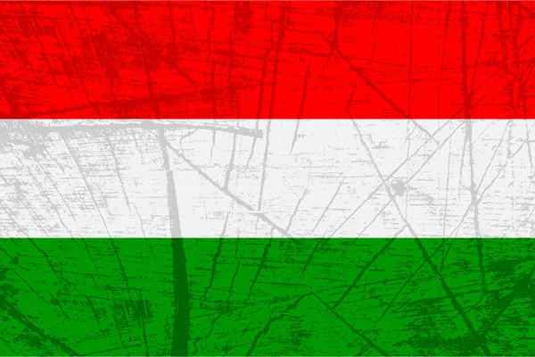 ハンガリーの国旗 — ストックベクタ