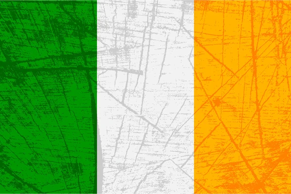 Flagge Irlands — Stockvektor