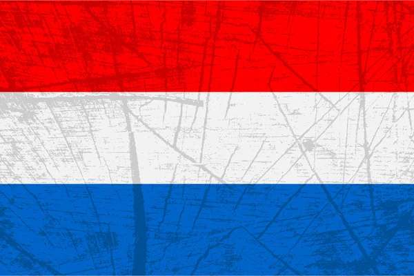 Bandera de Luxembourg — Vector de stock