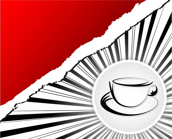Чашка кави — стоковий вектор
