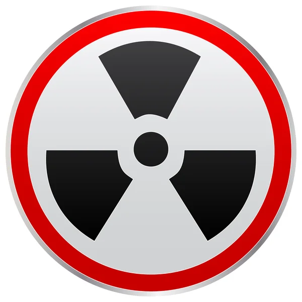 Icono de radiación — Archivo Imágenes Vectoriales