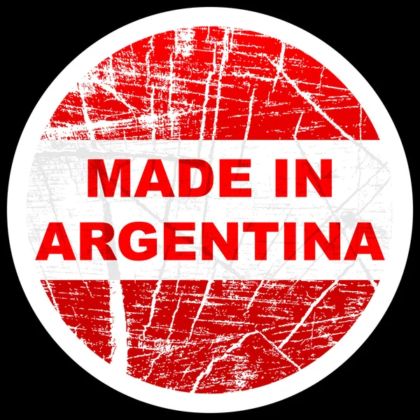 Gemaakt in Argentinië — Stockvector