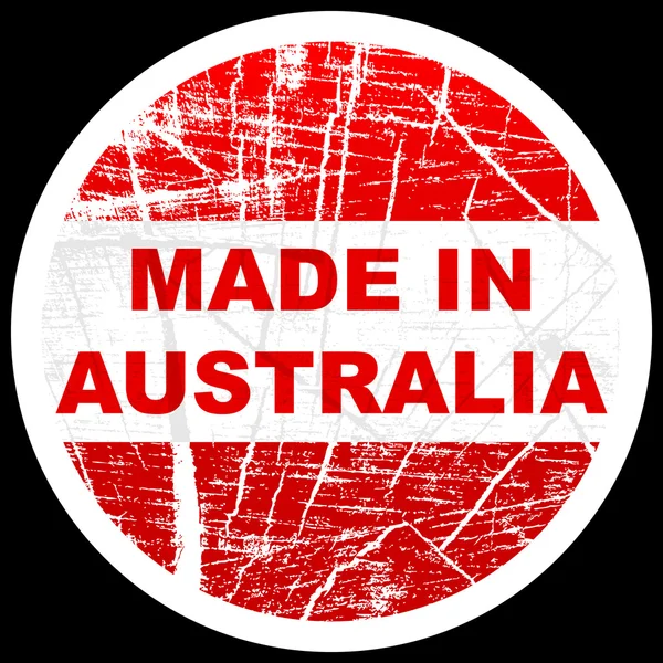Made in australia — Stock Vector