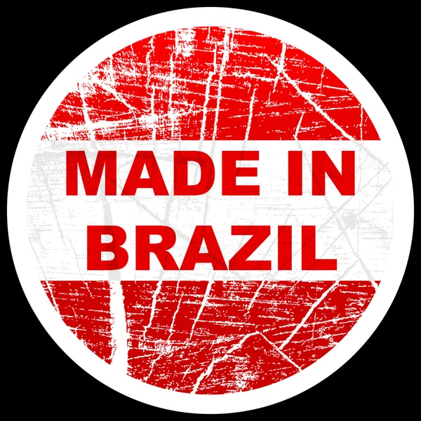 Made in brazil — Stock Vector