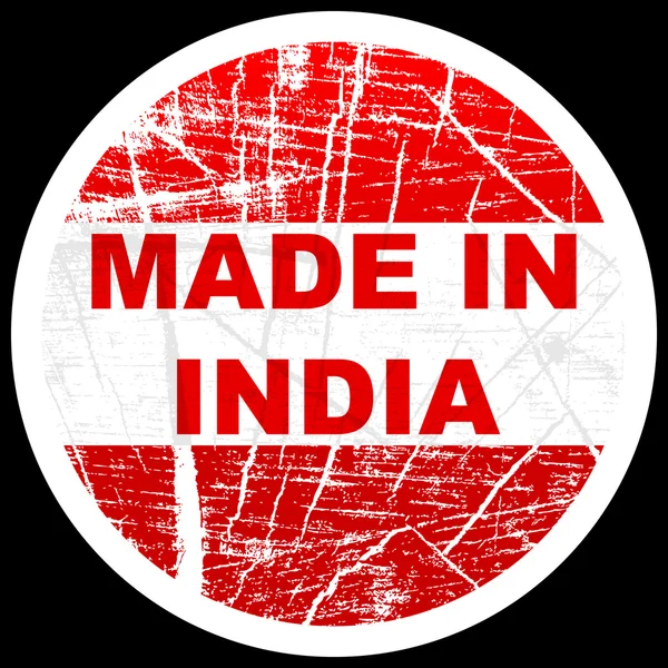Made in india — Stock Vector