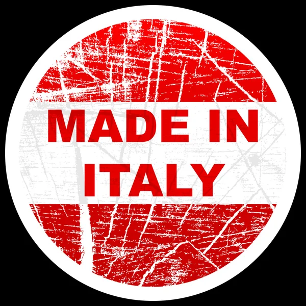 Feito em itália — Vetor de Stock