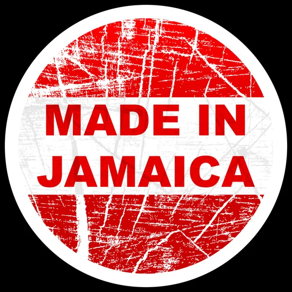 Hergestellt in jamaica — Stockvektor