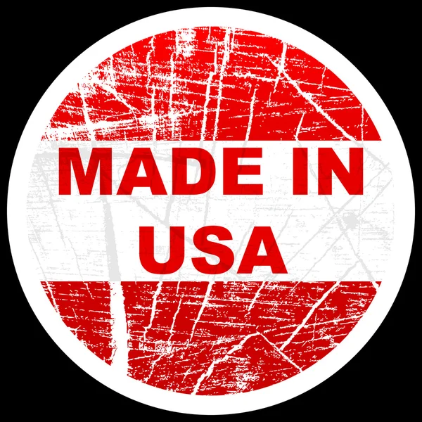 Made in USA — Vettoriale Stock