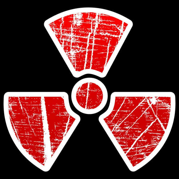 Radiation icon — Stock Vector
