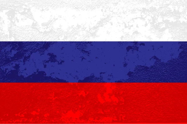 Flagge Russlands — Stockvektor