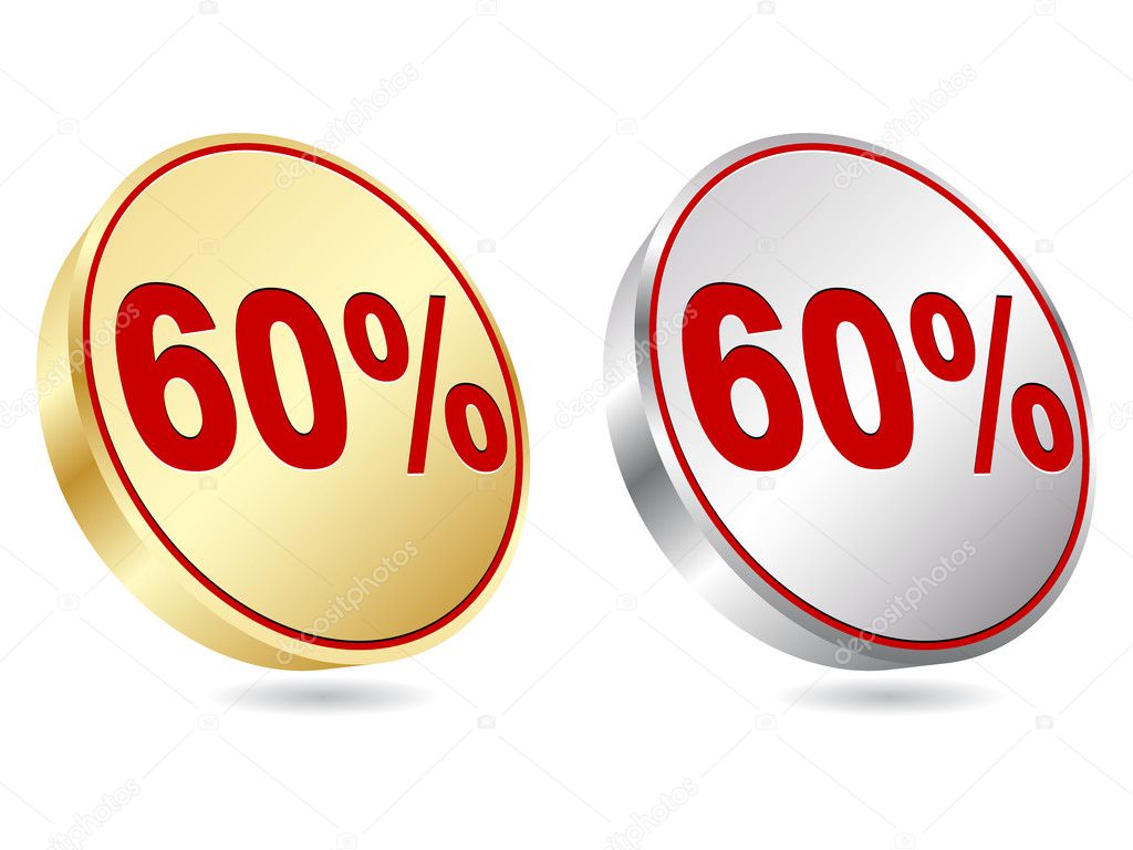 fifty percent discount icon