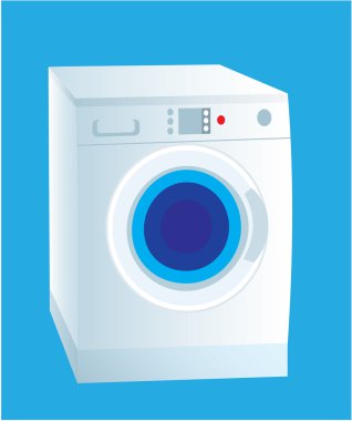 Washing machine clipart