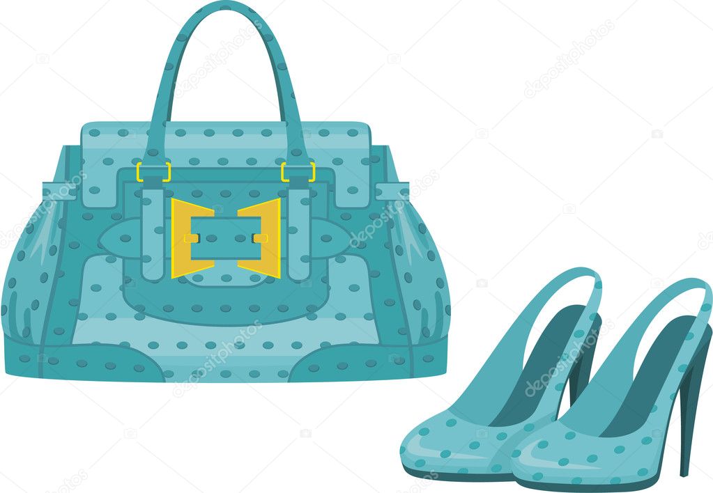 Female bag and shoes