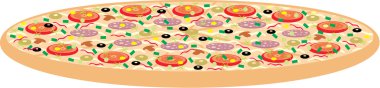 Pizza. clipart