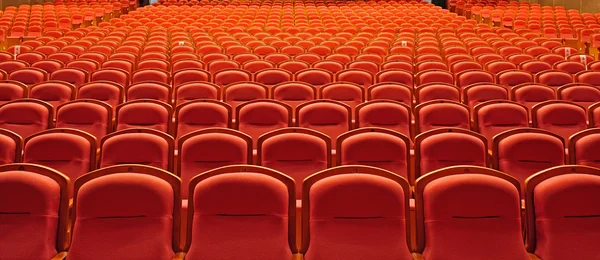 Free seats in theater — Stock Photo, Image