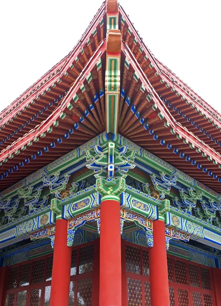 Çin trditional renkli köşk — Stok fotoğraf