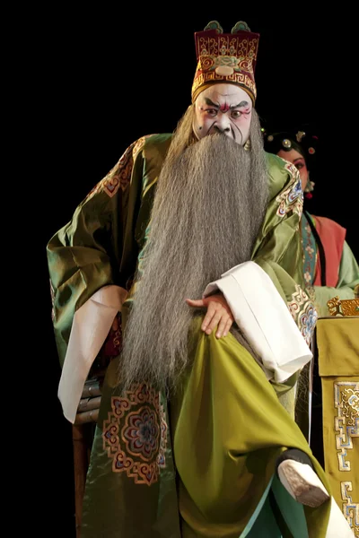 Opera attore cinese con costume tradizionale — Foto Stock