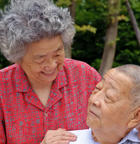 Happy senior couple — Stock Photo, Image