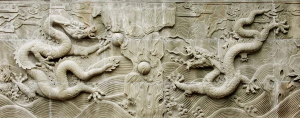 Dragon's relief — Stock Photo, Image