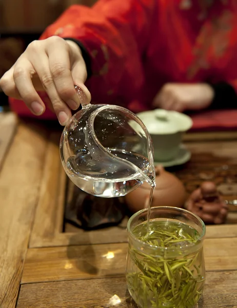 Kínai teaszertartás — Stock Fotó