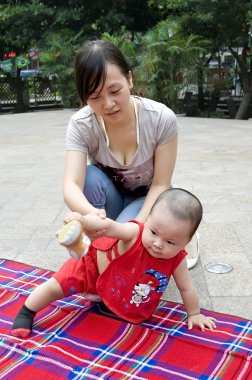 Hapy Bebek annesi ile