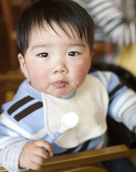 Manger bébé — Photo