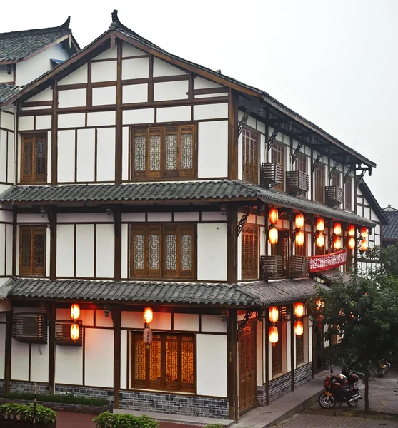 Edificio chino tradicional — Foto de Stock