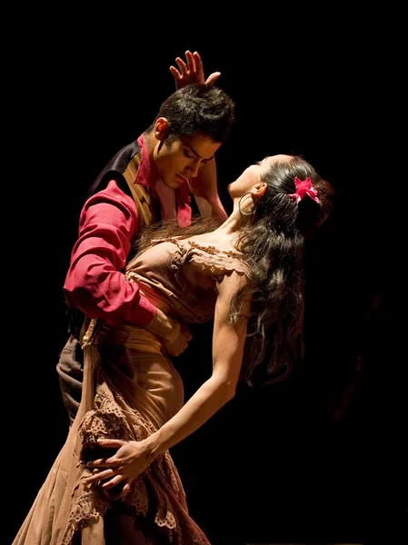 Danseurs de Flamenco Espagnol Images De Stock Libres De Droits