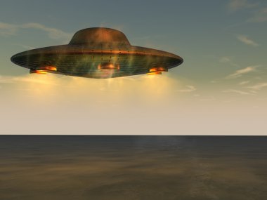 UFO - Unidentified Flying Object clipart