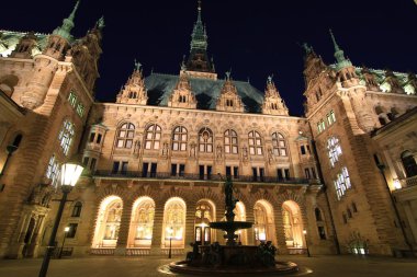 Rathaus Hamburg clipart