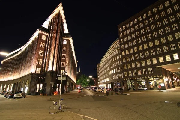 Chilehaus Hamburg — Zdjęcie stockowe