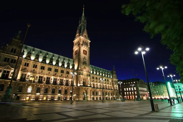 Rathausmarkt Hamburg — Stockfoto