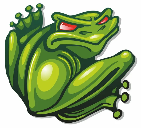 Zlo žába — Stockový vektor