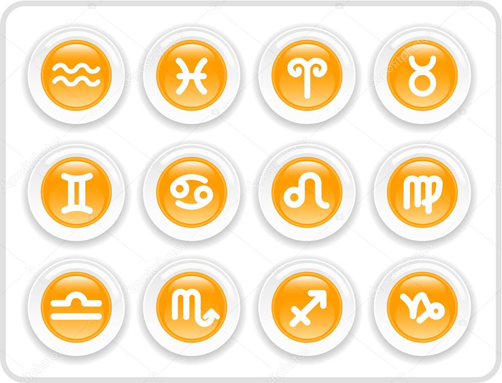 Zodiac icons