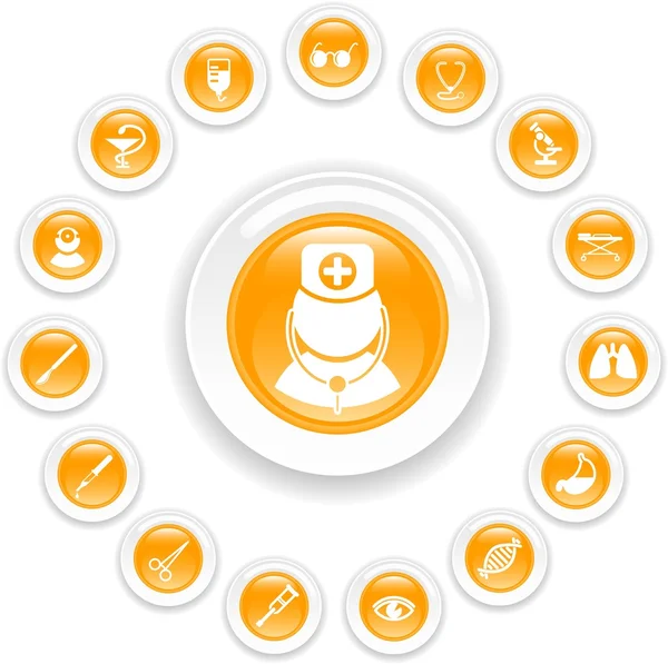 stock vector Medical icons