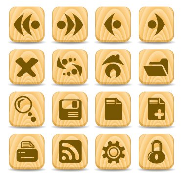 Browser icons clipart