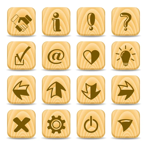 Signs icons — Stock Vector