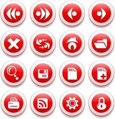 Browser icons clipart