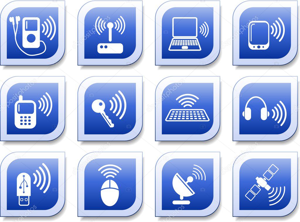 Wireless icons
