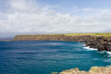 Rocky coast line of Big Island, Hawaii.