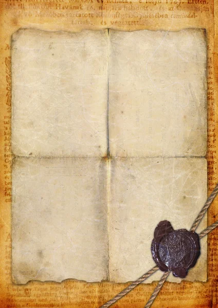 Древня рукопис — стокове фото
