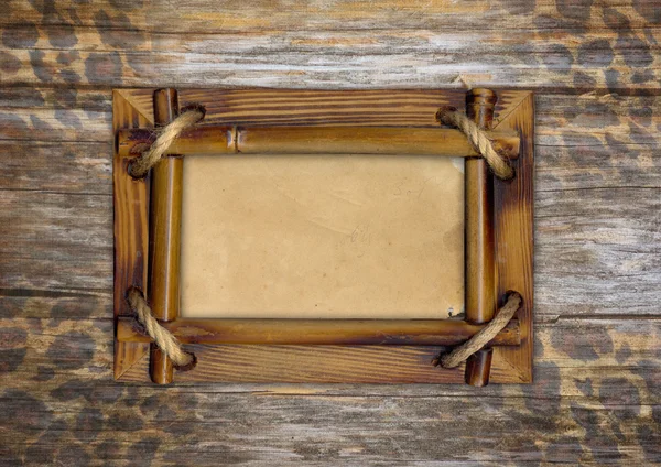 Livro de recortes de madeira fundo — Fotografia de Stock