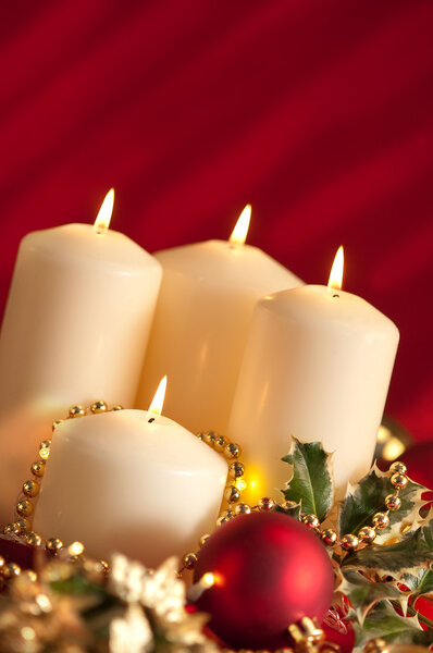 Christmas atmosphere - candles