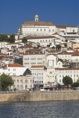 Görünüm eski bir kasaba Coimbra, Portekiz